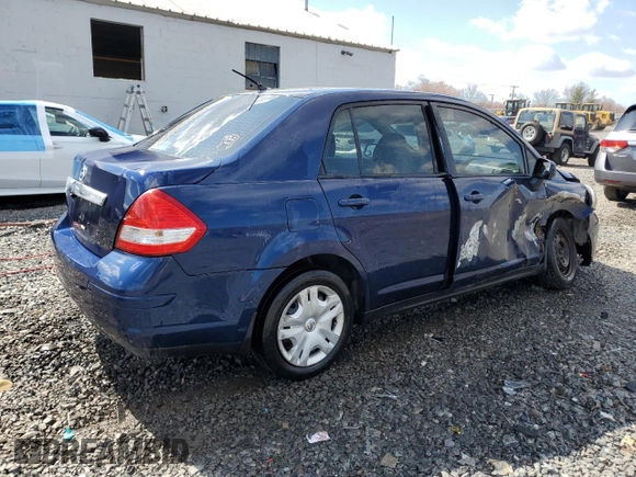 2011 Nissan Versa 1.8 S with VIN 3N1BC1AP0BL508284, listed as a Copart auction lot 50374325 with 191,879 mi miles and Salvage Title. Bid and sale history available at carsss.com. Image 3.