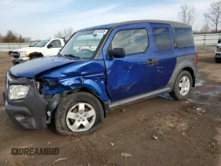 2005 Honda Element EX with VIN 5J6YH18625L012631, listed as a Copart auction lot 52733335 with 62,373 mi miles and Salvage Title. Bid and sale history available at DreamBid. Image 1.