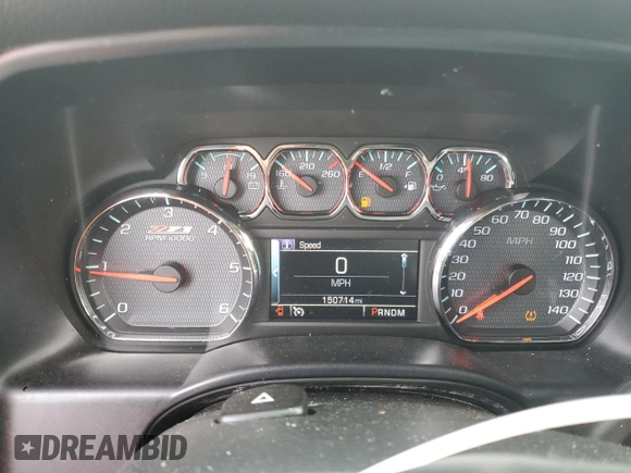 2014 Chevrolet Silverado 1500 LT with VIN 1GCVKREC7EZ117360, listed as a Copart auction lot 56768085 with 150,714 mi miles and Clean Title. Bid and sale history available at DreamBid. Image 9.