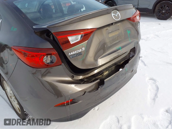 2014 Mazda 3 i Grand Touring with VIN JM1BM1W72E1112887, listed as a IAAI auction lot 41553797 with 85,325 mi miles and . Bid and sale history available at carsss.com. Image 6.