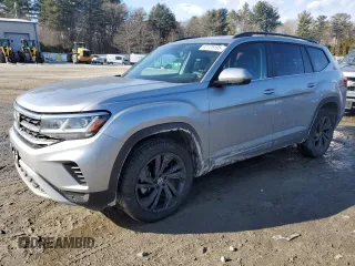 2023 Volkswagen Atlas 3.6L V6 SE w/Technology with VIN 1V2KR2CA0PC524593, listed as a Copart auction lot 42725195 with 34,510 mi miles and Salvage Title. Bid and sale history available at carsss.com. Image 1.