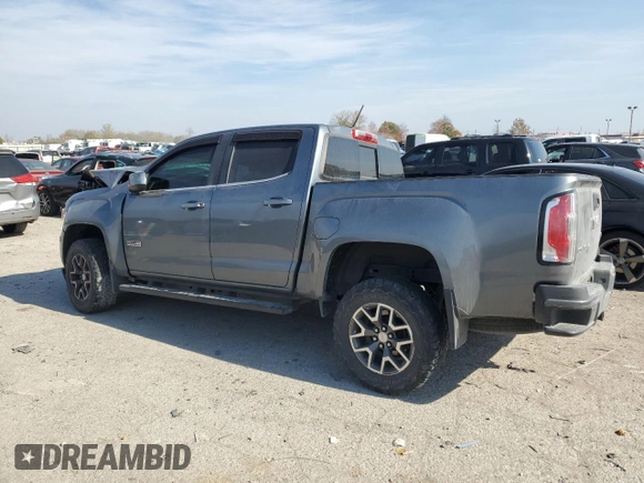 2019 GMC Canyon 4WD All Terrain w/Cloth with VIN 1GTG6FEN7K1144923, listed as a Copart auction lot 78183914 with 123,884 mi miles and Salvage Title. Bid and sale history available at carsss.com. Image 2.