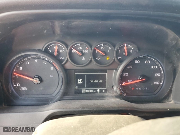 2019 Chevrolet Silverado 1500 Work Truck with VIN 1GCRYAEH3KZ317824, listed as a Copart auction lot 51252865 with 208,335 mi miles and Clean Title. Bid and sale history available at carsss.com. Image 9.