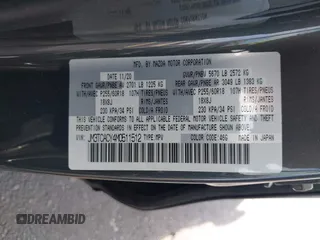 2021 Mazda CX-9 Touring с VIN JM3TCACY4M0511512, выставлен на аукционе IAAI как лот 42376544 с пробегом 50 485 миль миль и . История ставок и продаж доступна на DreamBid. Изображение 9.