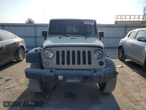 2018 Jeep Wrangler JK Unlimited Sport S with VIN 1C4HJWDG6JL921570, listed as a Copart auction lot 68415044 with 121,501 mi miles and Salvage Title. Bid and sale history available at carsss.com. Image 5.