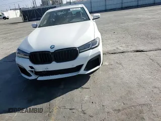 2023 BMW 5 Series 530e with VIN WBA13AG02PCL73814, listed as a Copart auction lot 86818824 with Not provided miles and Salvage title. Bid and sale history available at DreamBid. Image 10.