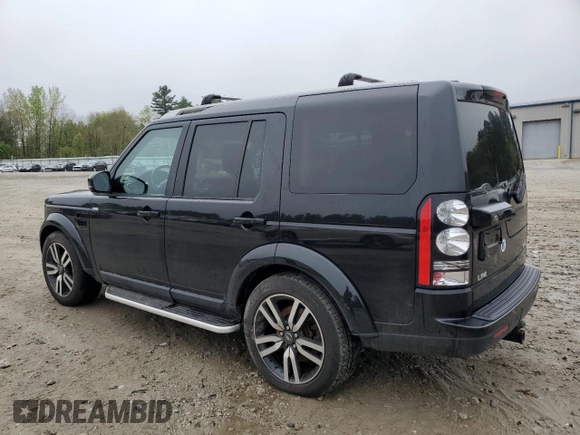 2016 Land Rover LR4 HSE Lux with VIN SALAK2V64GA818707, listed as a Copart auction lot 55533595 with 168,908 mi miles and Clean Title. Bid and sale history available at DreamBid. Image 2.