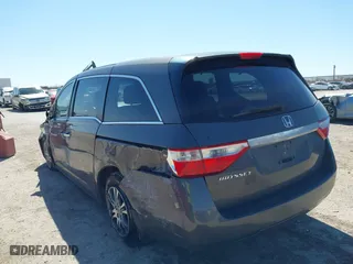 2013 Honda Odyssey EX with VIN 5FNRL5H4XDB061284, listed as a IAAI auction lot 41771229 with 150,118 mi miles. Bid and sale history available at carsss.com. Image 3.