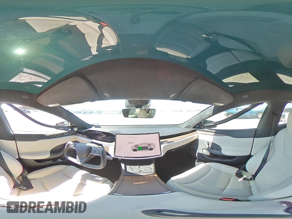 2021 Tesla Model S Plaid с VIN 5YJSA1E64MF451576, выставлен на аукционе Copart как лот 45425625 с пробегом 40 563 миль миль и Списание • Salvage title. История ставок и продаж доступна на DreamBid. Изображение 12.