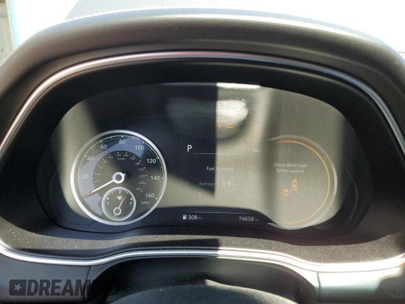 2021 Genesis GV80 with VIN KMUHB4SB7MU040137, listed as a Copart auction lot 65228045 with 74,658 mi miles and Salvage title. Bid and sale history available at DreamBid. Image 9.