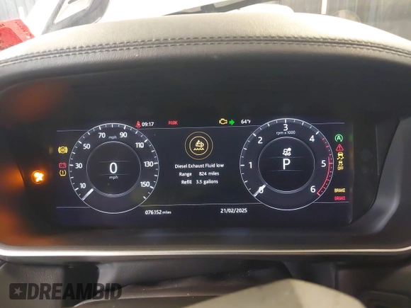 2018 Land Rover Range Rover Sport HSE with VIN SALWR2RK1JA182067, listed as a IAAI auction lot 41510896 with 76,152 mi miles and . Bid and sale history available at DreamBid. Image 7.