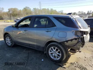 2023 Chevrolet Equinox LS z VIN 3GNAXSEG4PL207108, wystawiony jako Copart lot #52117185 z przebiegiem 12 395 mil mil oraz Szkoda całkowita • Salvage title. Historia ofert i sprzedaży dostępna na DreamBid. Obrazek 2.