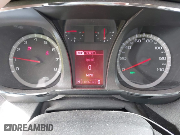 2013 GMC Terrain SLT with VIN 2GKFLVE32D6280801, listed as a IAAI auction lot 41820509 with 130,062 mi miles. Bid and sale history available at carsss.com. Image 7.