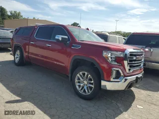 2022 GMC Sierra 1500 Limited SLT with VIN 3GTU9DEDXNG211591, listed as a Copart auction lot 68378384 with 20,016 mi miles and Salvage Title. Bid and sale history available at carsss.com. Image 4.