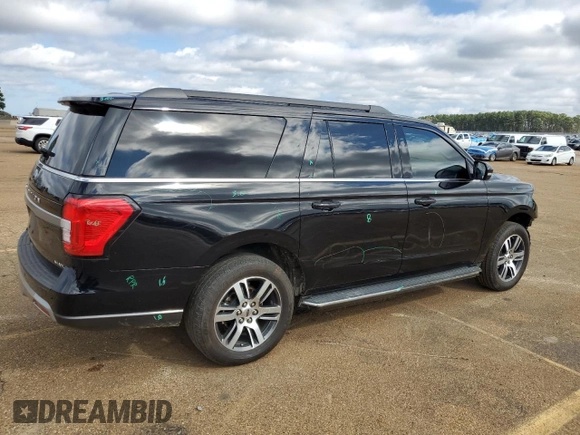 2023 Ford Expedition Max XLT z VIN 1FMJK1H88PEA45999, wystawiony jako Copart lot #43463605 z przebiegiem 36 420 mil mil oraz Szkoda całkowita • Salvage title. Historia ofert i sprzedaży dostępna na DreamBid. Obrazek 3.