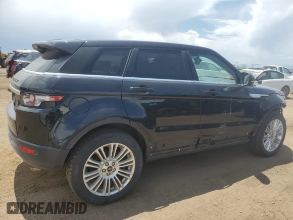 2013 Land Rover Range Rover Evoque Prestige Premium with VIN SALVV2BG1DH845601, listed as a Copart auction lot 60924225 with 103,502 mi miles and Salvage title. Bid and sale history available at DreamBid. Image 3.