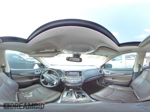 2014 Infiniti QX60 with VIN 5N1AL0MN5EC528670, listed as a Copart auction lot 54874095 with 178,916 mi miles and Salvage Title. Bid and sale history available at DreamBid. Image 16.