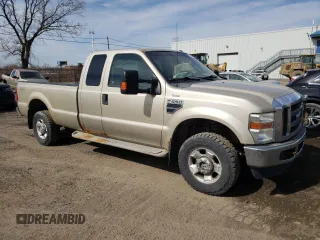 2010 Ford F-250 XL with VIN 1FTSX2B57AEA94424, listed as a Copart auction lot 52592675 with 243,149 mi miles and Salvage title. Bid and sale history available at DreamBid. Image 4.