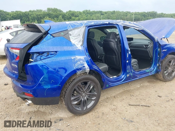 2019 Acura RDX w/A-Spec Pkg with VIN 5J8TC2H61KL010144, listed as a IAAI auction lot 42600199 with 80,921 mi miles and . Bid and sale history available at DreamBid. Image 6.