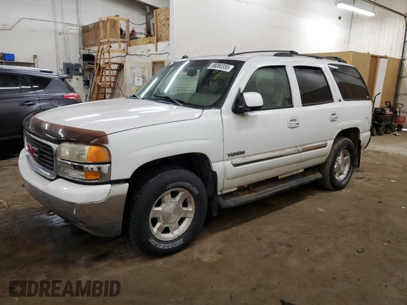 2004 GMC Yukon SLE with VIN 1GKEK13ZX4J318275, listed as a Copart auction lot 88080355 with 0 mi miles and Clean Title. Bid and sale history available at carsss.com. Image 1.