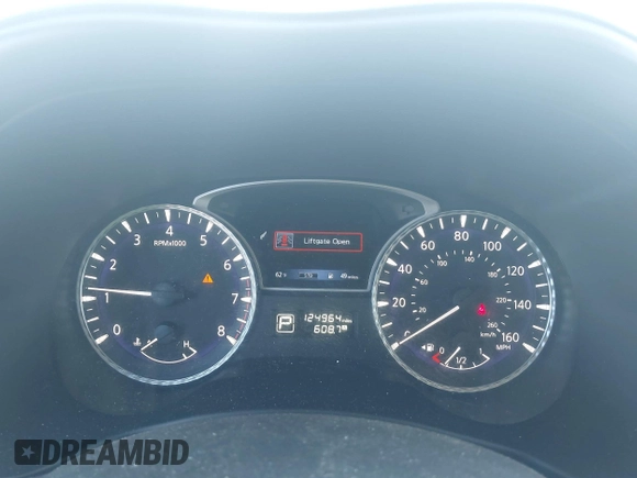 2015 Infiniti QX60 with VIN 5N1AL0MM2FC540171, listed as a IAAI auction lot 41857124 with 124,964 mi miles. Bid and sale history available at carsss.com. Image 7.