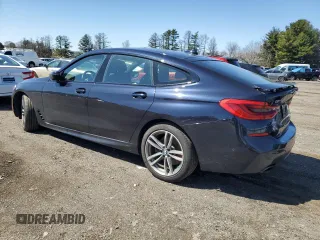 2019 BMW 6 Series 640i xDrive with VIN WBAJV6C56KBK08937, listed as a Copart auction lot 50201275 with 9,000 mi miles and Salvage Title. Bid and sale history available at carsss.com. Image 2.