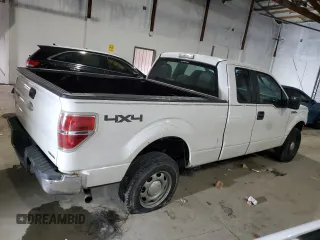 2011 Ford F-150 XL with VIN 1FTFX1EF0BFC01874, listed as a Copart auction lot 89349055 with 153,633 mi miles and Salvage Title. Bid and sale history available at carsss.com. Image 3.