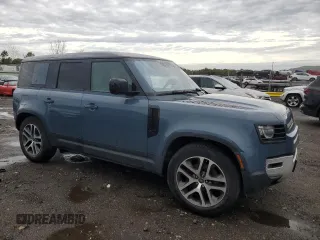 2020 Land Rover Defender S with VIN SALEJEEX2L2015140, listed as a Copart auction lot 51565305 with 66,370 mi miles and Salvage title. Bid and sale history available at DreamBid. Image 4.