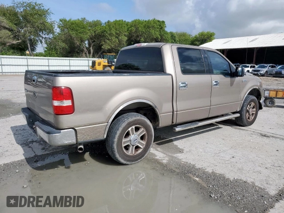 2004 Ford F-150 XLT with VIN 1FTRW12W94KC10443, listed as a Copart auction lot 63380525 with 206,815 mi miles and Salvage title. Bid and sale history available at DreamBid. Image 3.
