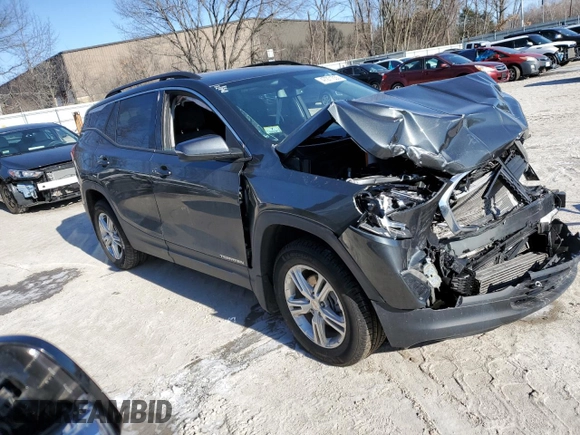 2019 GMC Terrain SLE z VIN 3GKALTEV3KL350038, wystawiony jako Copart lot #47271035 z przebiegiem 78 592 mil mil oraz Szkoda całkowita • Salvage title. Historia ofert i sprzedaży dostępna na DreamBid. Obrazek 4.