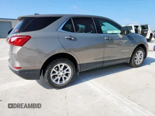 2018 Chevrolet Equinox LT with VIN 3GNAXJEV7JS592122, listed as a Copart auction lot 59897695 with 41,444 mi miles and Salvage title. Bid and sale history available at DreamBid. Image 3.