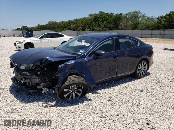 2020 Mazda 3 Premium with VIN JM1BPAEM0L1165843, listed as a Copart auction lot 57572933 with Not provided miles and . Bid and sale history available at DreamBid. Image 1.