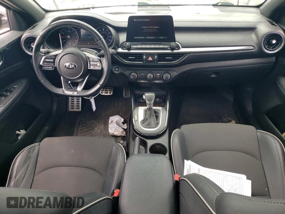 2021 Kia Forte GT-Line z VIN 3KPF34AD1ME366167, wystawiony jako Copart lot #58036625 z przebiegiem 86 179 mil mil oraz Szkoda całkowita • Salvage title. Historia ofert i sprzedaży dostępna na DreamBid. Obrazek 8.