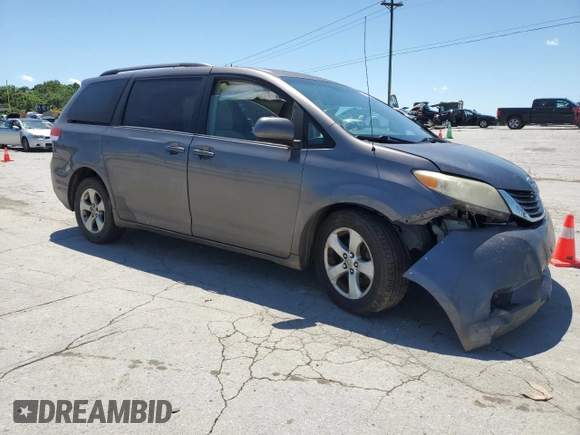 2011 Toyota Sienna LE AAS с VIN 5TDKK3DC4BS046973, выставлен на аукционе Copart как лот 58083875 с пробегом 322 399 миль миль и Списание • Salvage title. История ставок и продаж доступна на DreamBid. Изображение 4.