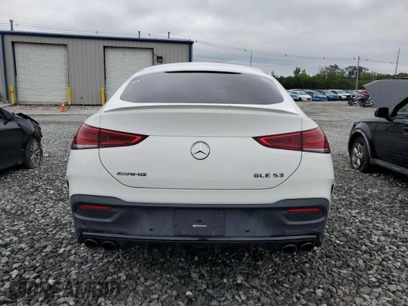 2021 Mercedes-Benz GLE 53 AMG with VIN 4JGFD6BBXMA489471, listed as a Copart auction lot 64043615 with Not provided miles and Clean title. Bid and sale history available at DreamBid. Image 6.