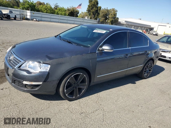 2010 Volkswagen Passat with VIN WVWJM9AN3AE090692, listed as a Copart auction lot 63631585 with 162,379 mi miles and Salvage title. Bid and sale history available at DreamBid. Image 1.