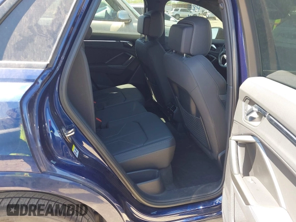 2021 Audi Q3 S line Premium with VIN WA1DECF3XM1085641, listed as a IAAI auction lot 41949213 with 71,621 mi miles and . Bid and sale history available at DreamBid. Image 8.