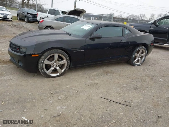2011 Chevrolet Camaro 1LT with VIN 2G1FB1ED7B9160819, listed as a IAAI auction lot 41757435 with 139668 miles. Bid and sale history available at carsss.com. Image 2.