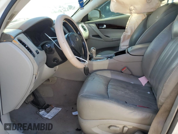 2010 Infiniti EX Journey with VIN JN1AJ0HPXAM703492, listed as a Copart auction lot 49443065 with Not provided miles and Salvage title. Bid and sale history available at DreamBid. Image 7.