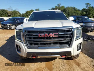 2023 GMC Yukon XL AT4 with VIN 1GKS2HKL2PR244042, listed as a Copart auction lot 80441114 with 27,061 mi miles and Salvage Title. Bid and sale history available at carsss.com. Image 5.