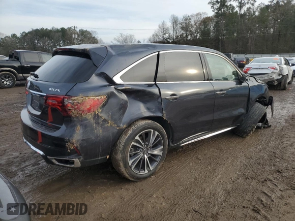 2020 Acura MDX w/Technology Pkg with VIN 5J8YD3H56LL001523, listed as a Copart auction lot 42975805 with 0 mi miles and Salvage Title. Bid and sale history available at carsss.com. Image 3.