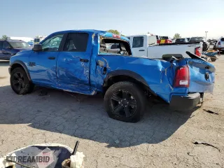2024 Ram 1500 Classic Warlock with VIN 1C6RR7LG0RS143571, listed as a Copart auction lot 70699914 with 12,804 mi miles and Non Repairable. Bid and sale history available at carsss.com. Image 2.