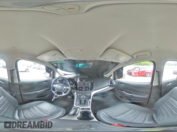 2013 Ford C-Max Energi SEL with VIN 1FADP5CU3DL522348, listed as a Copart auction lot 57094134 with 77,690 mi miles and Salvage Title. Bid and sale history available at carsss.com. Image 14.