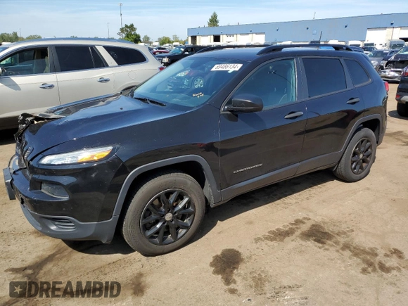 2016 Jeep Cherokee Altitude with VIN 1C4PJMAB5GW182417, listed as a Copart auction lot 69486134 with 157,571 mi miles and Salvage title. Bid and sale history available at DreamBid. Image 1.