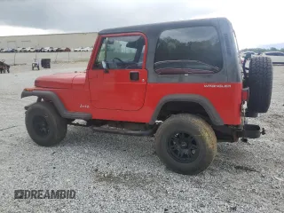 1995 Jeep Wrangler S with VIN 1J4FY19P4SP318216, listed as a Copart auction lot 52751605 with 241,154 mi miles and Salvage title. Bid and sale history available at DreamBid. Image 2.