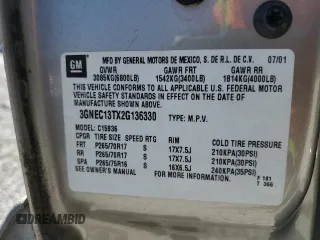 2002 Chevrolet Avalanche z VIN 3GNEC13TX2G136330, wystawiony jako Copart lot #50176365 z przebiegiem 274 177 mil mil oraz Szkody całkowita. Historia ofert i sprzedaży dostępna na DreamBid. Obrazek 12.