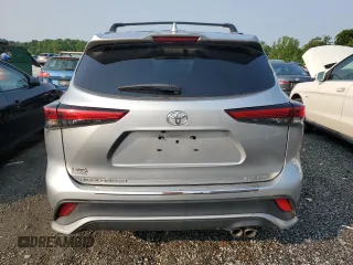2022 Toyota Highlander XSE with VIN 5TDLZRBH7NS180107, listed as a Copart auction lot 58534725 with Not provided miles and Salvage title. Bid and sale history available at DreamBid. Image 6.