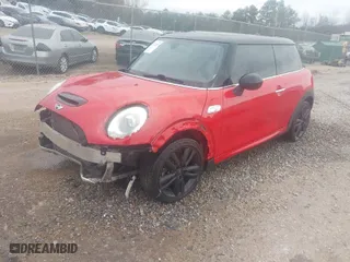 2015 MINI Cooper Hardtop S with VIN WMWXP7C52F2A60126, listed as a IAAI auction lot 41537299 with 72,576 mi miles. Bid and sale history available at carsss.com. Image 2.