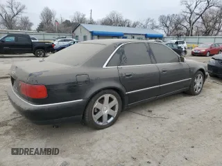 2001 Audi S8 z VIN WAUGU54DX1N012557, wystawiony jako Copart lot #85378574 z przebiegiem 102 562 mil mil oraz Tytuł czysty. Historia ofert i sprzedaży dostępna na DreamBid. Obrazek 3.