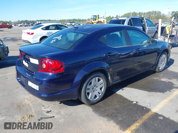 2014 Dodge Avenger SE z VIN 1C3CDZABXEN113507, wystawiony jako IAAI lot #40817289 z przebiegiem 133 034 mil mil oraz . Historia ofert i sprzedaży dostępna na DreamBid. Obrazek 4.
